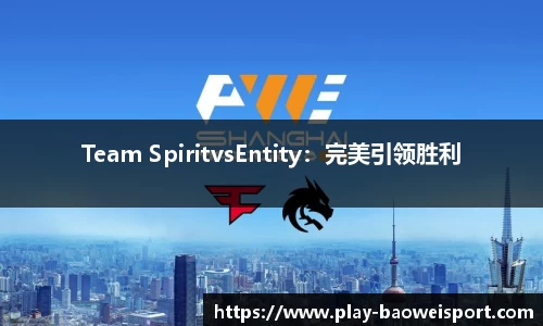 Team SpiritvsEntity：完美引领胜利